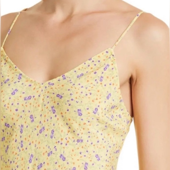 Anthropologie-Favorite Daughter The Drew Floral Mini Slip Dress - Picture 3 of 7